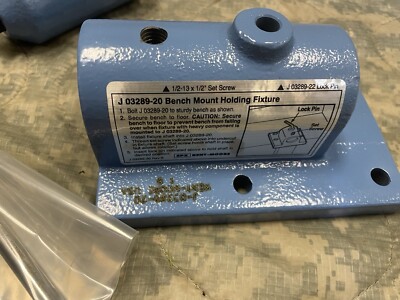 Kent-Moore J-8763-B J-03289-20 Bench Mount Holding Fixture Kit NEW