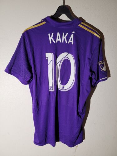 ADIDAS MLS ORLANDO CITY FC RICARDO KAKA PURPLE JERSEY SIZE XL - Picture 1 of 4