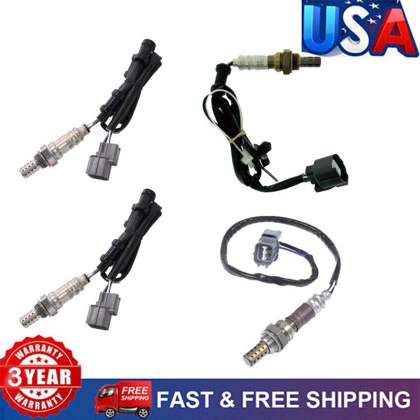 4PCS Up+Downstream Oxygen O2 Sensor for Acura NSX 3.2L V6 2000 2001 2002-2005