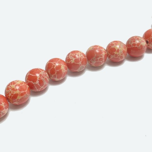 Jaspis Perlen rund 10 mm rot Halbedelstein 38 Stück Spacer nenad-design E117 - Bild 9 von 12
