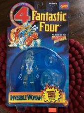 Marvel Comics Fantastic Four 4 INVISIBLE WOMAN ToyBiz 1995 Action Figure 45112