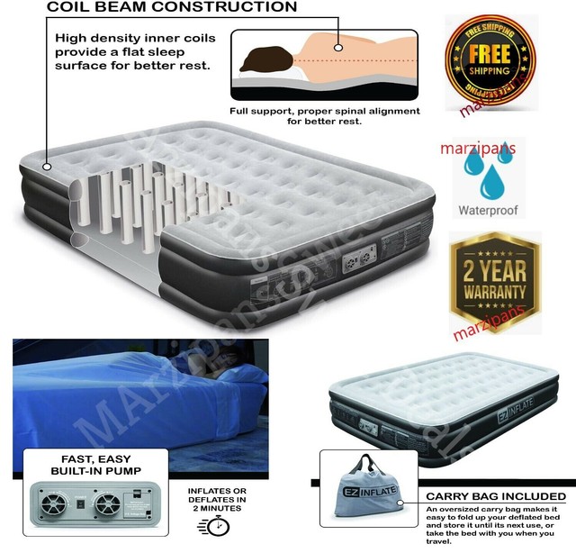 double air bed ebay