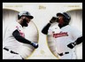 2022 Topps Dynamic Duals #17 Franmil Reyes / Jose Ramirez Cleveland Guardians