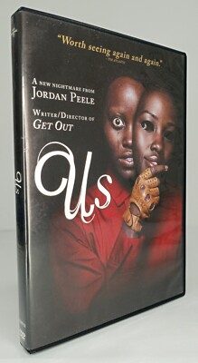 US (DVD, 2019) A Jordan Peele FIlm Lupita Nyong'o Winston Duke