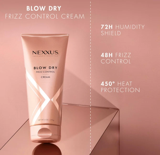 Crema seca suave y completa Nexxus estilo sin peso control de frizz 6 oz (177 ml) Foto 3 de 4