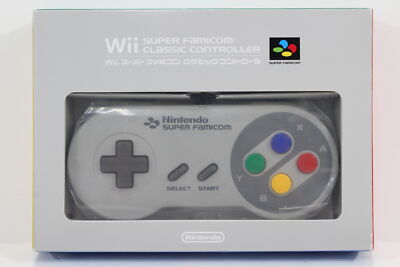 Club Nintendo Wii Classic Controller Boxed Super Famicom Style