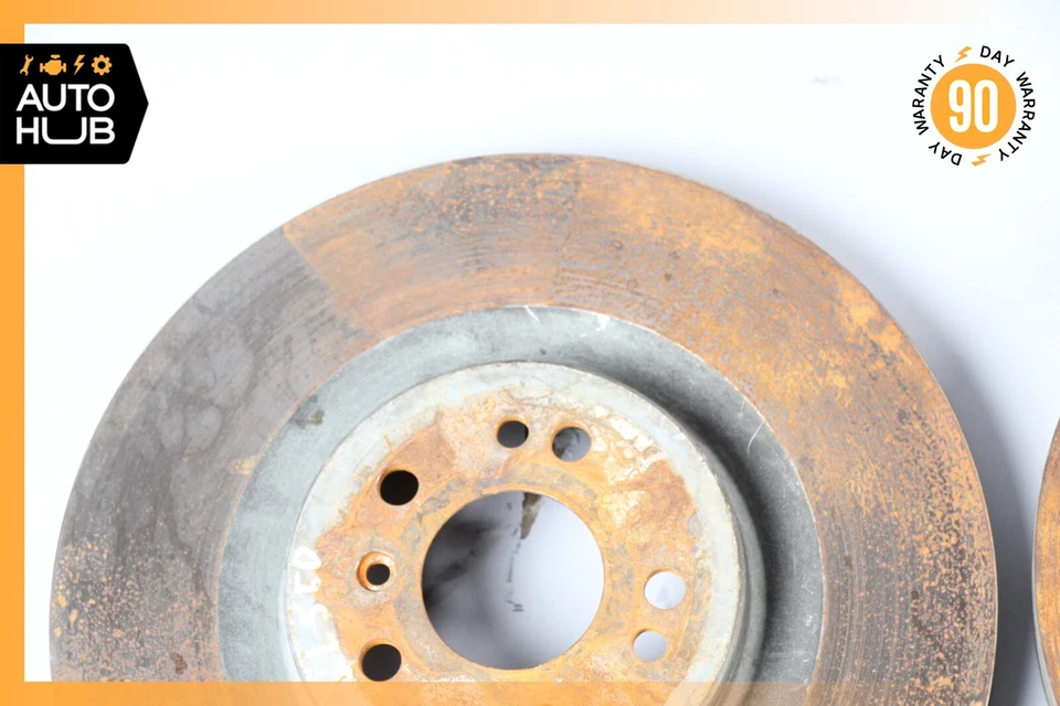 Комплект передних тормозных дисков левый и правый для Mercedes X164 GL550 R350 06–13 годов от оригинального производителя - Изображение 2 из 4