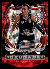 2020 Panini Prizm Draft Red Ice RJ Hampton #93 - New Zealand Breakers