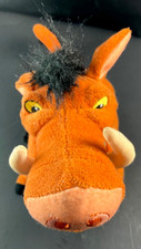 Disney Pumbaa the Warthog Lion King Plush Stuffed Animal Toy 10  Long 7.5  Tall