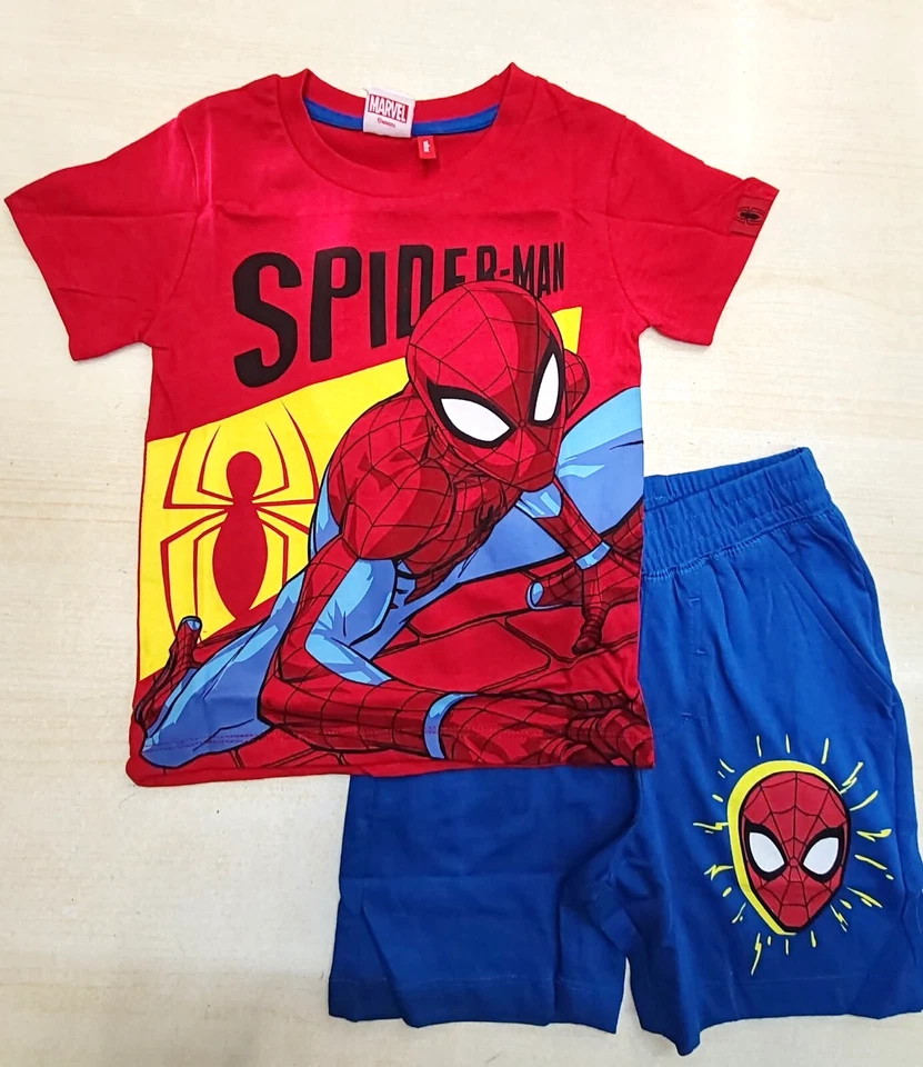 COMPLETO SPIDERMAN BIMBO ESTIVO - Immagine 2 di 4