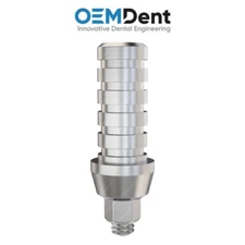 Anti Rotational Titanium Temporary Prosthetic - Zimmer® Int Hex 2.42 Compatible