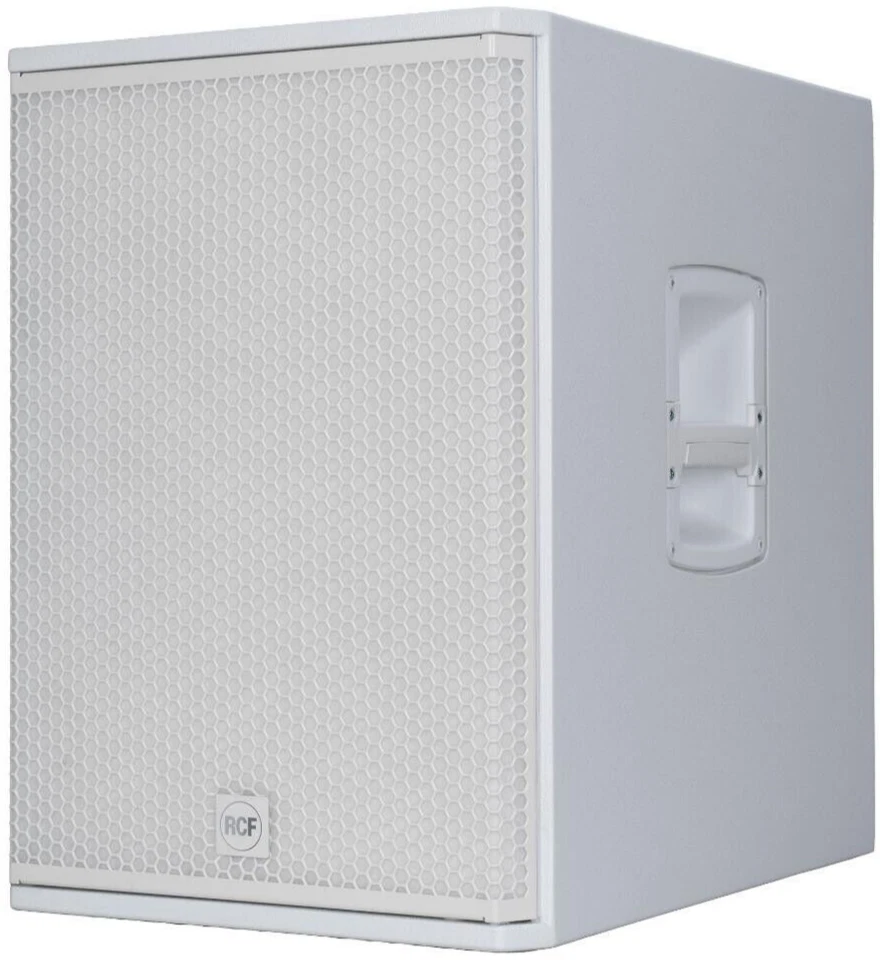 RCF SUB 15-AX Active 15" portable active subwoofer 2200W Class-D Amplifier White - Image 3 of 4