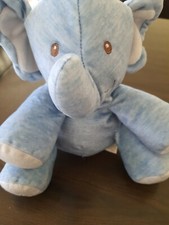 BABY GUND PLAYFUL PALS PLUSH LOVEY ELEPHANT 4060057 flaws EUC lovie