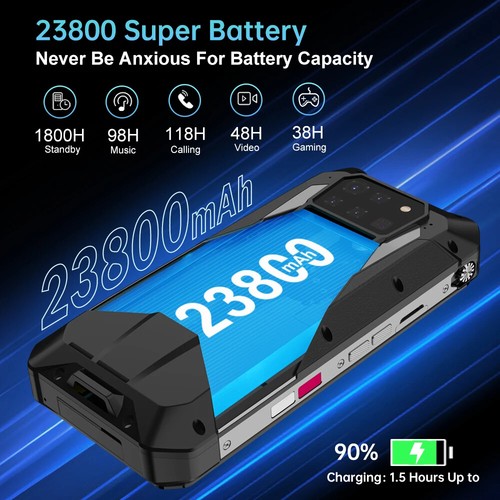 Unihertz Tank 3 Pro 6.79 (16 / 18GB) RAM / 512GB 23800mAh Projector by FedEx