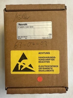Rexroth Verstärker Modul / VT-MSPA 1-525-10/V0 / 0811405127 / Neu in OVP - Bild 1 von 4