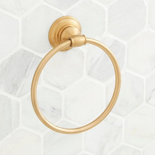 Beasley Towel Ring - Elegant Bathroom Accessory for Stylish Spaces - Picture 7 of 8