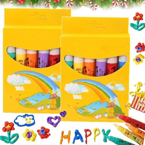 DIY Bubble Popcorn Drawing Pens, Magical Puffy Pens,Popcorn Color Paint Pen NEW