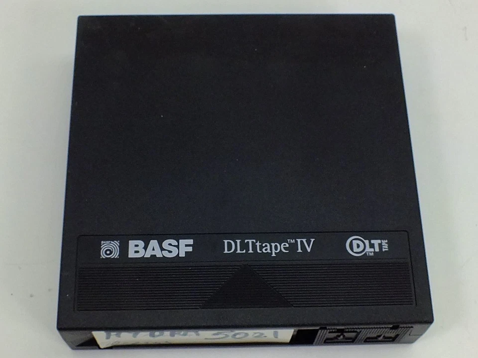 Cartucho de cinta lineal digital magnético BASF DLTtape IV USADO Foto 4 de 4