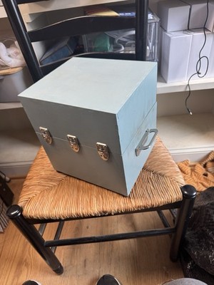 Walnut Plywood Laser Cut Baseball Card Storage Box
