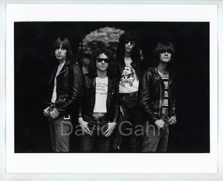 1976 The Ramones Central Park NYC British Punk Rock Old Original Gahr Photo A319