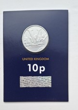 2019 Alphabet 10p Letter V In Change Checker Card