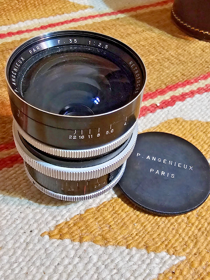 Pare-soleil P. Angenieux Paris - Taille 7 S7 - Pour Objectif Photo - Occasion