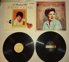 Four Vintage Country Great LPS Patsy Cline These Are Lower Grade
