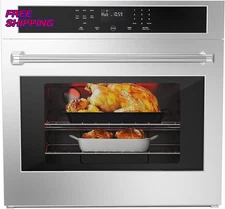 PioneerWorks Wall Oven 30 inch Single Wall Ovens Electric Built in Convection