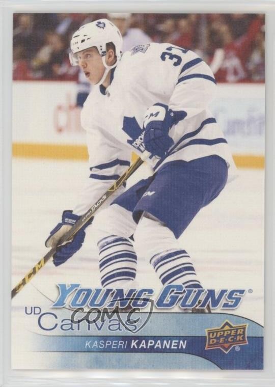 2016-17 Upper Deck UD Canvas Young Guns Kasperi Kapanen #C228 Rookie RC 05u8