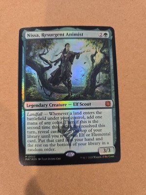 Nissa, Resurgent Animist - March of the Machine: The Aftermath - Foil - Card #22