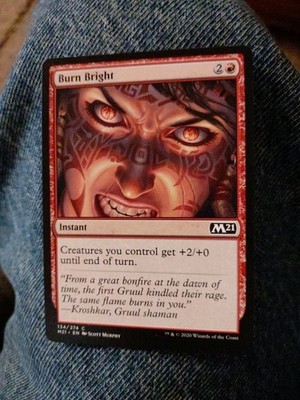 Burn Bright (134) Core Set 2021 M21 MTG Magic CCG NM+