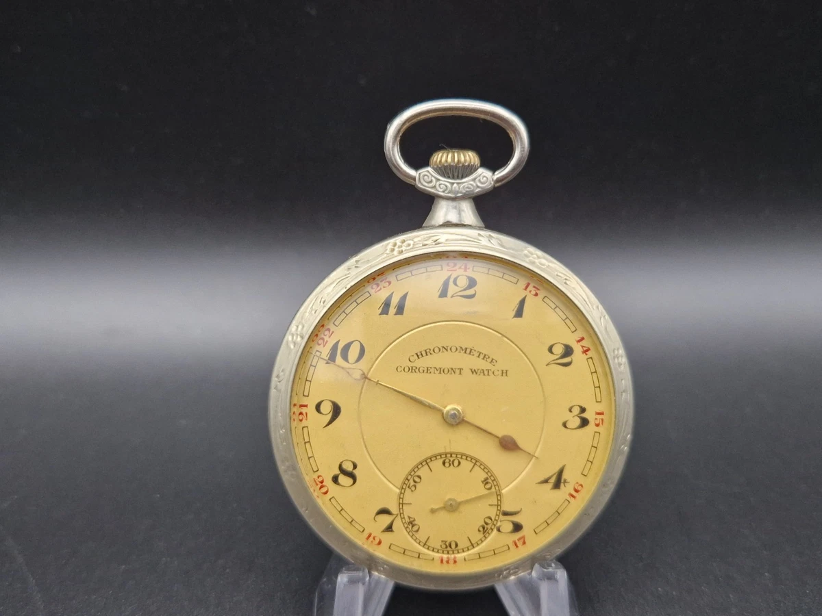 Montre Gousset Ancienne 'Serment Des Trois Suisses' - Homme - Argent Et Complications - Occasion
