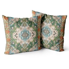 Snycler Boho Throw Pillow Covers 18x18 inch Set 18" x Pack of 2 , Boho-3