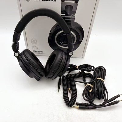NEW Audio-Technica ATH-M50X Professional Over Ear Headphones - Black