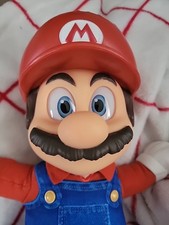 Nintendo The Super Mario Bros. Movie Mario Poseable Plush -Excellent