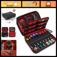 XL Semi Hard Shell Dart Case for 15-Piece Set - Protective Storage with Locking