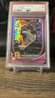 Pittsburgh Pirates Paul Skenes 14 card lot with Bowman PSA 7, Cosmic RC, more