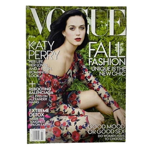 Vogue Magazine July 2013 Katy Perry Cover No Label VG