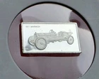 Vintage 1911 Marmon Car - 1.6 Gram .925 Sterling Silver Mini Bar Proof Ingot