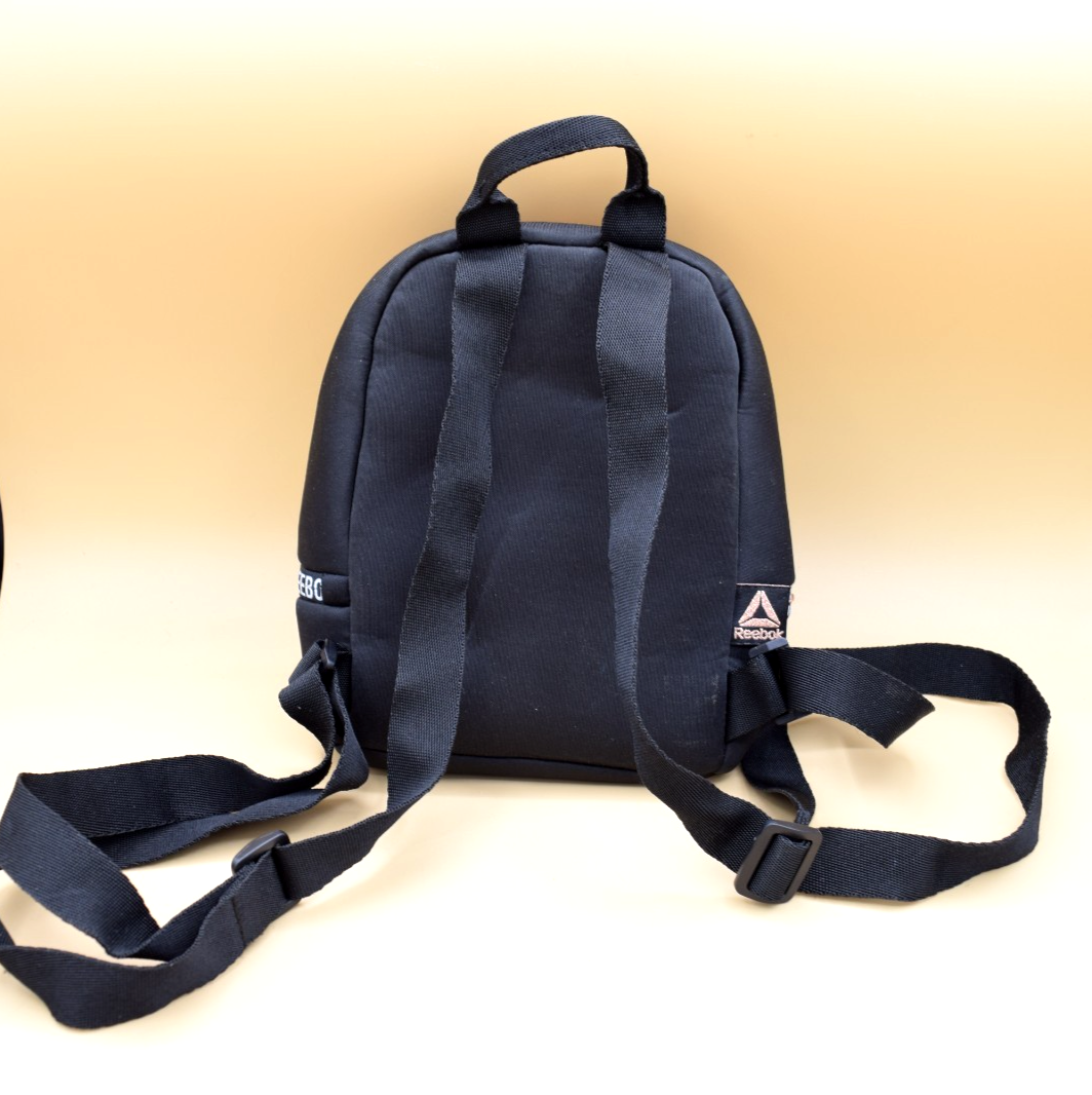 Reebok Mini Backpack Black With LOGO BAND AND ROSE GOLD  display picture 1
