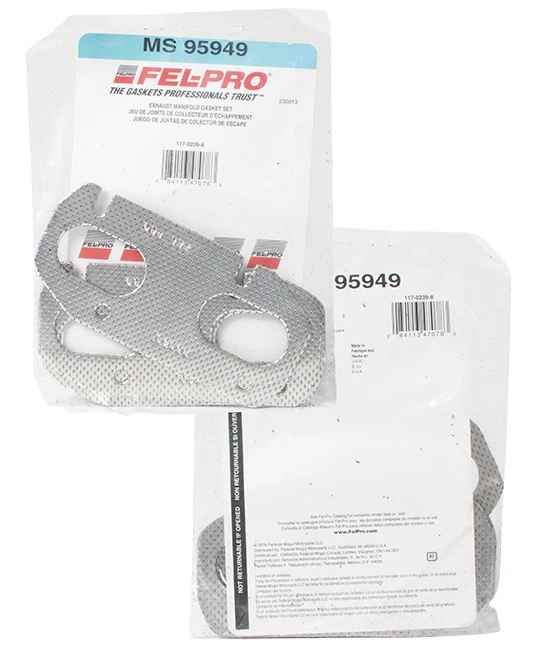 FelPro 排气歧管垫圈套装适用于 1996 - 04 福特野马 V8 4.6 零件 MS95949 — 第 3/4 张图片