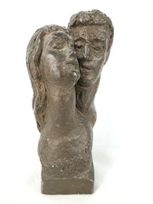 Austin Productions I Love You Too Couple Loving Embrace Sculpture Statue 1962 (V
