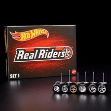 Hot Wheels Collector RLC Exclusive Real Riders Wheels Pack Set 1 – American