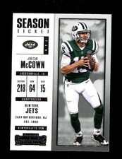 2017 Panini Contenders Season Ticket #100 Josh McCown New York Jets QTY
