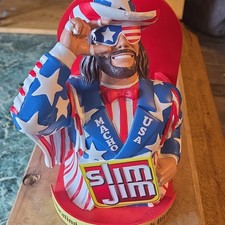 Slim Jim Randy Savage Macho Man Collectible Display Holder WWE WWF Wrestling