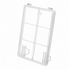 Tabletop Display Showcase Box with Compartments Dustproof for Collectors