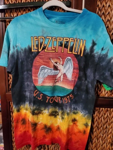 Greatful Day & Led Zeppelin T-Shirt Vintage vintage concert t-shirt, vintage, single stitch, B+ condition