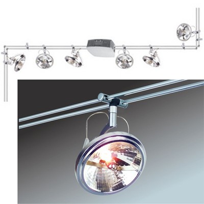 975.59  Paulmann Schienensystem Spice Wasabi 300VA 6x50W Komplet Set 97559
