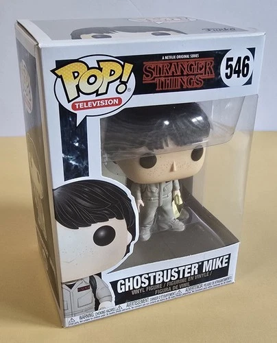 Funko Pop! Vinyl: Stranger Things - Ghostbuster Mike #546 Vaulted