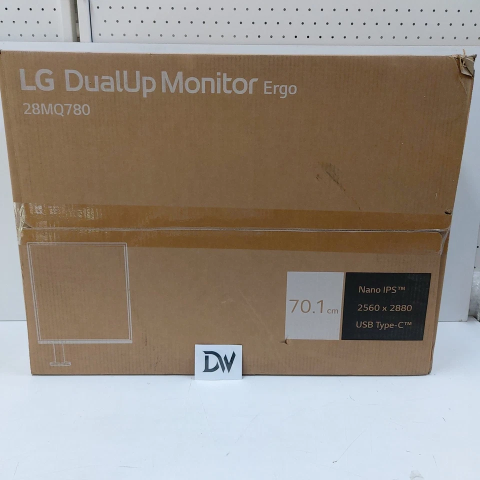 LG 28MQ780 Dual Up UltraWide Monitor 28" 2560 x 2880 SDQHD Nano IPS / Express - Image 2 of 3